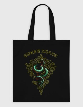 Екосумка з бавовни "Green Snake" (38х40 см)