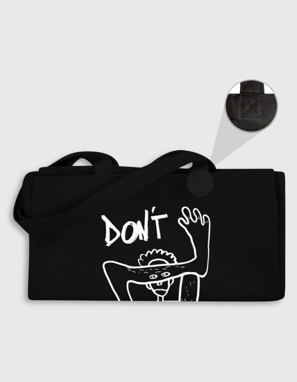 Екосумка з бавовни "Don’t follow me" (38х40 см)