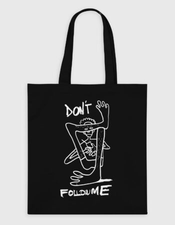 Екосумка з бавовни "Don’t follow me" (38х40 см)