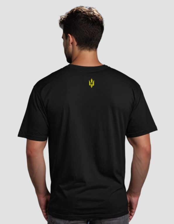 Футболка чоловіча чорна oversize "St. Javelin"